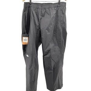 NWT The North Face Antora Rain Pants TNF Black Womens XXXL‎ Regular Waterproof